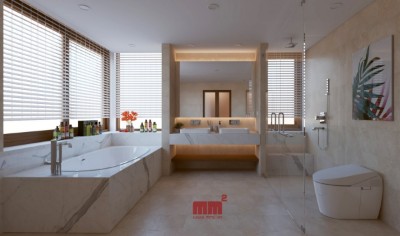 NHÀ Ở KẾT HỢP KINH DOANH- mặt tiền 5m thiết kế hiện đại.