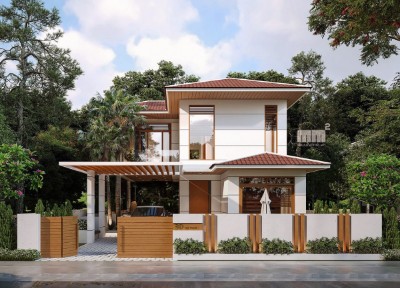 THANH VILLA- Biệt thự Phong cách truyền thống Việt Nam