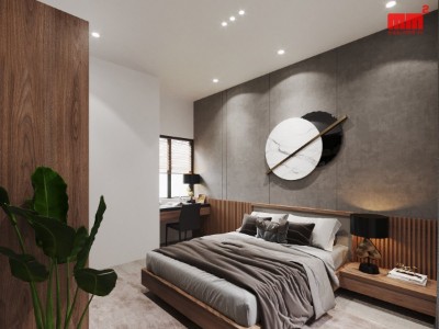 HOA CÚC HOUSE - mặt tiền 5m, phong cách hậu hiện đại.