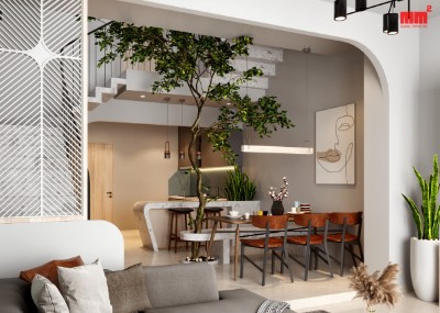 TRINH VI HOUSE, two-storey townhouse , 5m facade