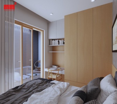 DUAN HOUSE, a four-level house with large bedroom
