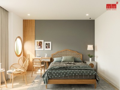 TUẤN HOUSE theo phong cách đương đại, nội thất hoài cổ mộc mạc