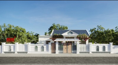 NHÀ CẤP 4 phong cách tân cổ quen thuộc