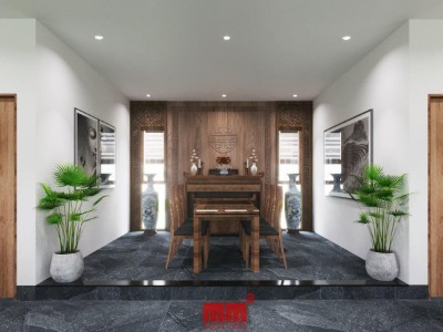 NHÀ CẤP 4 phong cách tân cổ quen thuộc