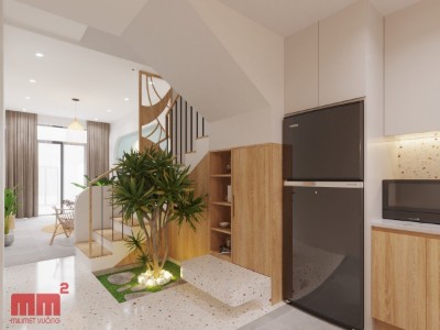NHÀ PHỐ HẸP NGANG-Khương Duy house-mặt tiền 3,1m