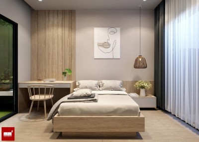 NỘI THẤT XANH LÁ ĐỘC ĐÁO- mặt tiền 5m