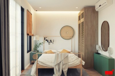 NHÀ PHỐ PHONG CÁCH HÒAI CỔ- mặt tiền 6m - EN