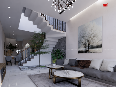 CHIẾN HOUSE, mặt tiền 5m thiết kế hiện đại