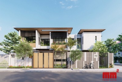 LONG VILLA , biệt thự mặt tiền 10.7m