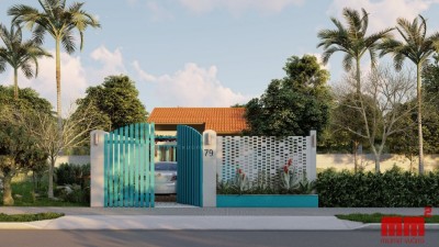 Vũ House, nhà cấp 4 mặt tiền 6m