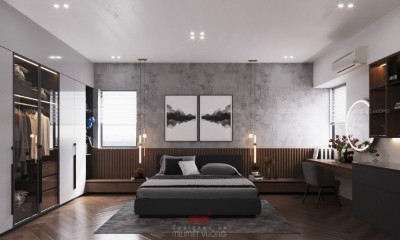 Nhà phố 3 tầng hiện đại ở Quy Nhơn