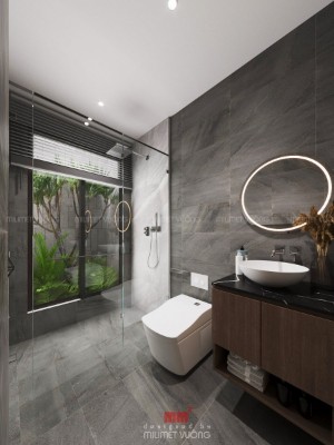 Three-storey modern townhouse in Quy Nhon city