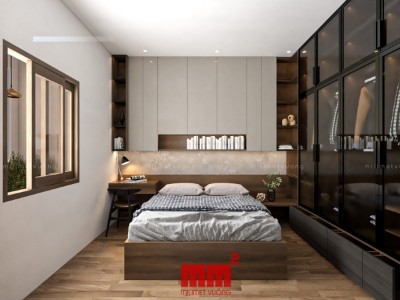 Nhà phố nở hậu mặt tiền 4m, mặt hậu 5m