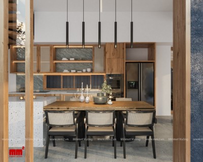 Phong house mặt tiền 10m, nhà ở nghỉ dưỡng  với hồ bơi nhỏ và sân vườn