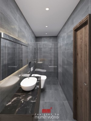 Nhà cấp 4  diện tích 90m2, thiết kế hiện đại