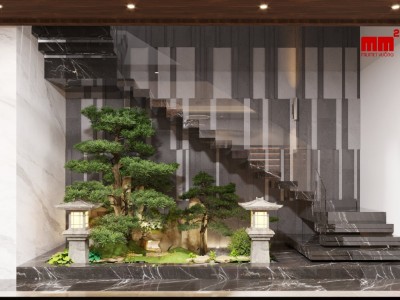 2 Storey modern Town Villa design