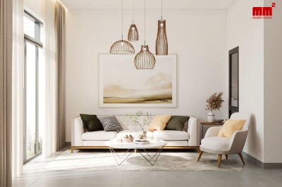 Laly house - 3 phòng ngủ, thiết kế nhẹ nhàng mặt tiền 5m