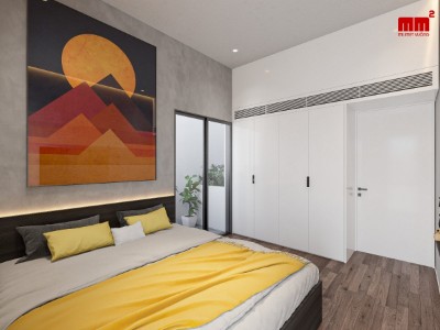 Trinh's House - Thiết kế nhà phố 2 tầng ấn tượng, đẹp mê