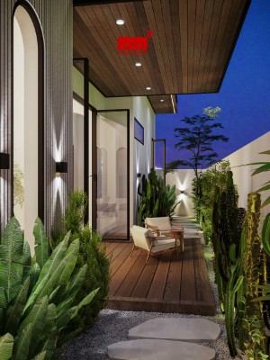 Thương House, Nhà phố cấp 4 hiện đại