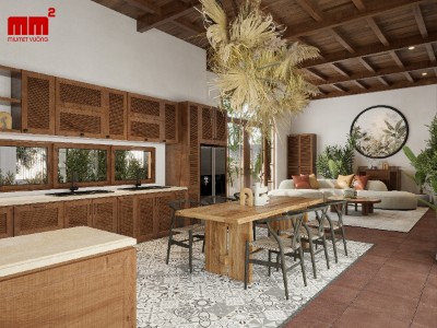 Hue's House - Thiết kế nhà cấp 4 theo phong cách Spanish ấn tượng