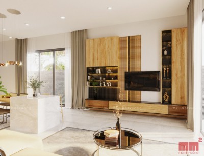 Đằng House - Thiết kế nhà phố 2 tầng hiện đại