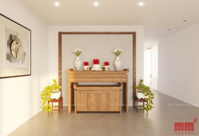 Đằng House - Thiết kế nhà phố 2 tầng hiện đại