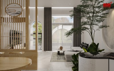 Duy House - Mẫu nhà cấp 4 xu hướng đơn giản nhưng đậm cá tính riêng