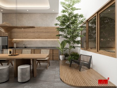 Hùng House - Nhà phố cải tạo với diện mạo hoàn toàn mới