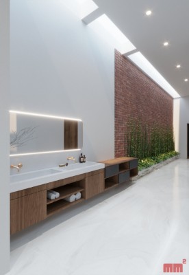 Mỹ Nam House - Mẫu nhà ống cấp 4 phong cách hiện đại