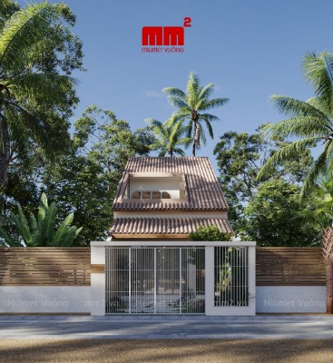 Bảo House - Mẫu nhà phố 2 tầng mang phong cách Vintage