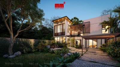Trung Villa - Kiến trúc Villa sang trọng, đẳng cấp