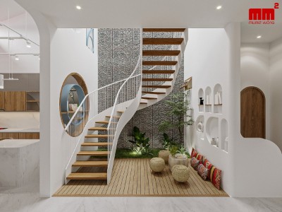 Phong House - Mẫu nhà cấp 4 gác lửng đẹp, tối ưu không gian
