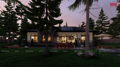 Biệt thự nghỉ dưỡng trên núi với chi phí xây dựng chỉ hơn 1 tỷ