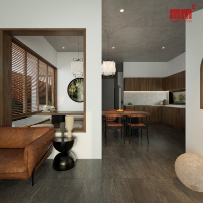 Quynh House, Nhà cấp 4 với yêu cầu thiết kế đặc biệt.