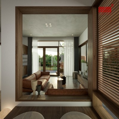 Quynh House, Nhà cấp 4 với yêu cầu thiết kế đặc biệt.