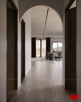 Hảo Võ House - Thiết kế nhà phố 2 mặt tiền đẹp, ấn tượng