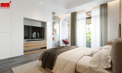 Quý House - Nhà phố 3 tầng đẹp, có mặt tiền ấn tượng
