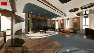 Thiết kế nội thất du thuyền sang trọng, đẳng cấp