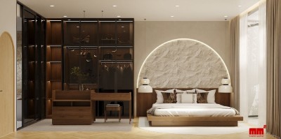 Dung House - Thiết kế nhà phố 3 tầng phong cách sáng tạo, cá tính