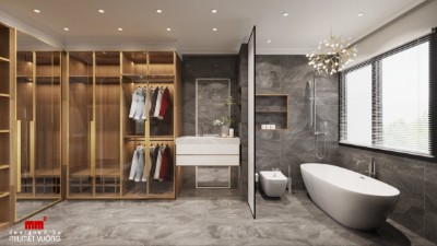 Nhân House - Thiết kế nội thất nhà phố 3 tầng hiện đại