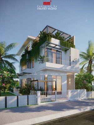 Nhân House - Thiết kế nội thất nhà phố 3 tầng hiện đại