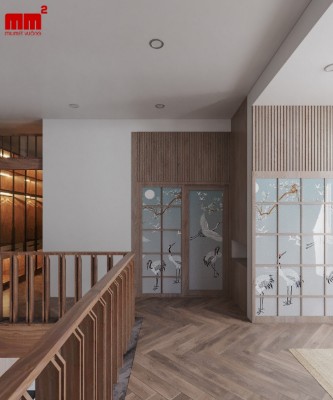 Vương House - Sự kết hợp độc đáo trong thiết kế mẫu nhà phố 2023