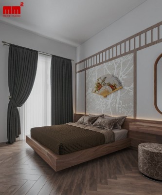 Vương House - Sự kết hợp độc đáo trong thiết kế mẫu nhà phố 2023