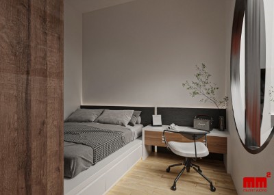 Đạt House - Ấn tượng với nét độc đáo trong mẫu nhà phố 3 tầng