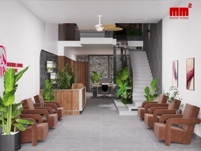 Nhà phố kết hợp văn phòng làm việc