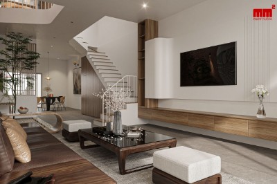 Sự House - Thiết kế nhà phố đa phong cách ấn tượng, độc đáo