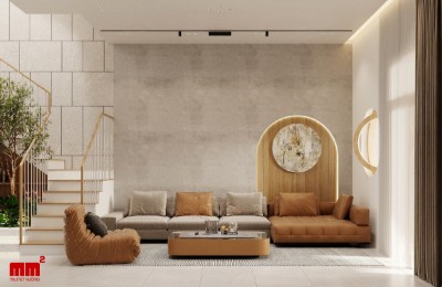 Trí House - Mẫu nhà phố đẹp, mới lạ năm 2023