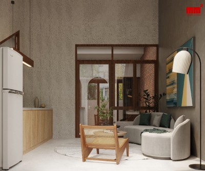 Hà Vân House - Mẫu nhà cấp 4 với mô hình căn hộ mini