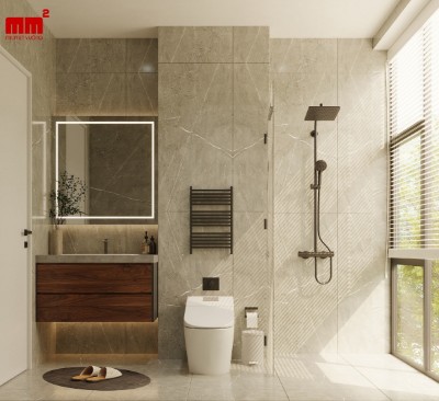 Nguyên Sĩ House - Mẫu nhà phố có hình khối độc đáo, cuốn hút - EN