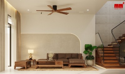 Nguyễn Sĩ House - Mẫu nhà phố có hình khối độc đáo, cuốn hút